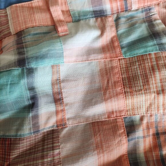 Westport Lifestyle Patchwork Short Men's‎ 40 TALL Pink Plaid Preppy Beach Casual - Picture 5 of 13